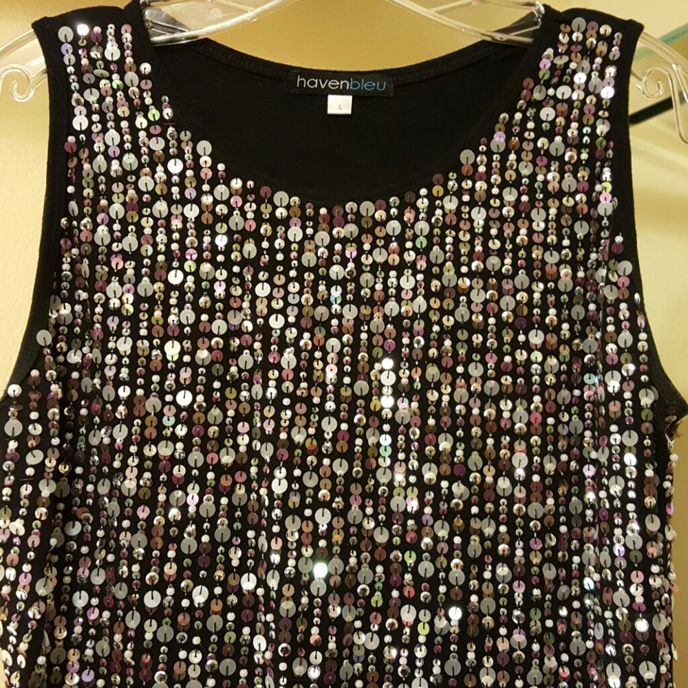 Haven Bleu sz L top